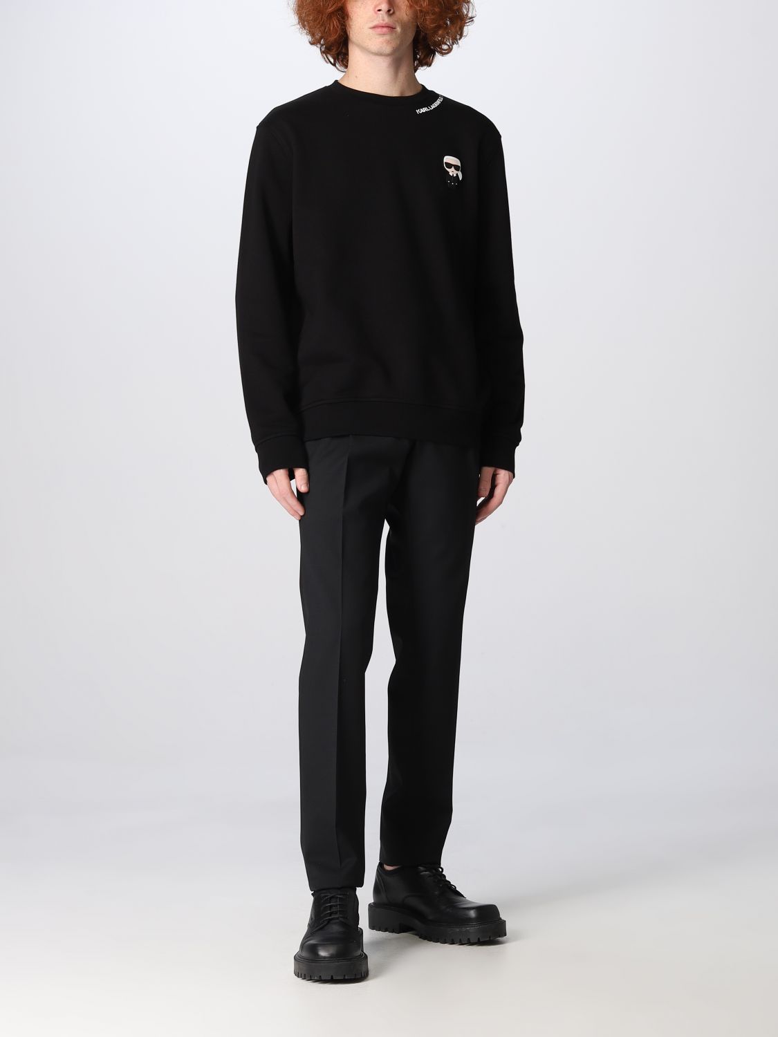 Sweatshirt Karl Lagerfeld: Sweatshirt Karl Lagerfeld homme noir 2