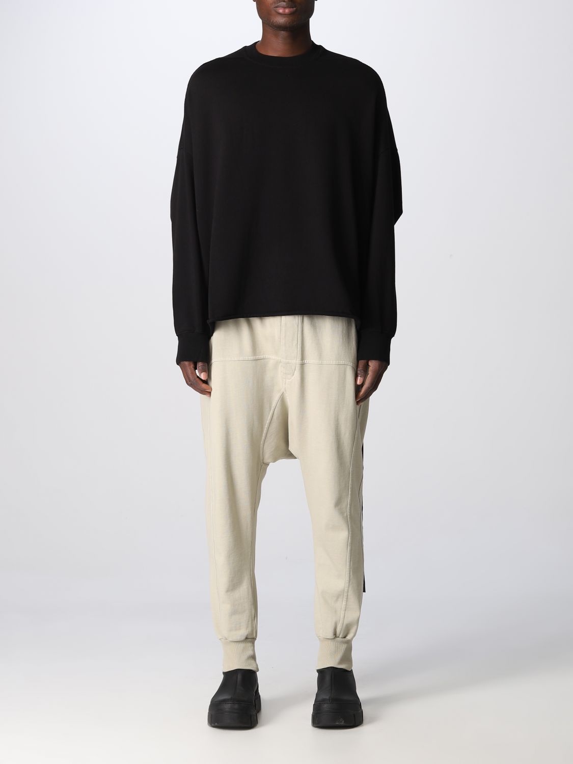 T-shirt Rick Owens Drkshdw: T-shirt over Drkshdw in cotone nero 1
