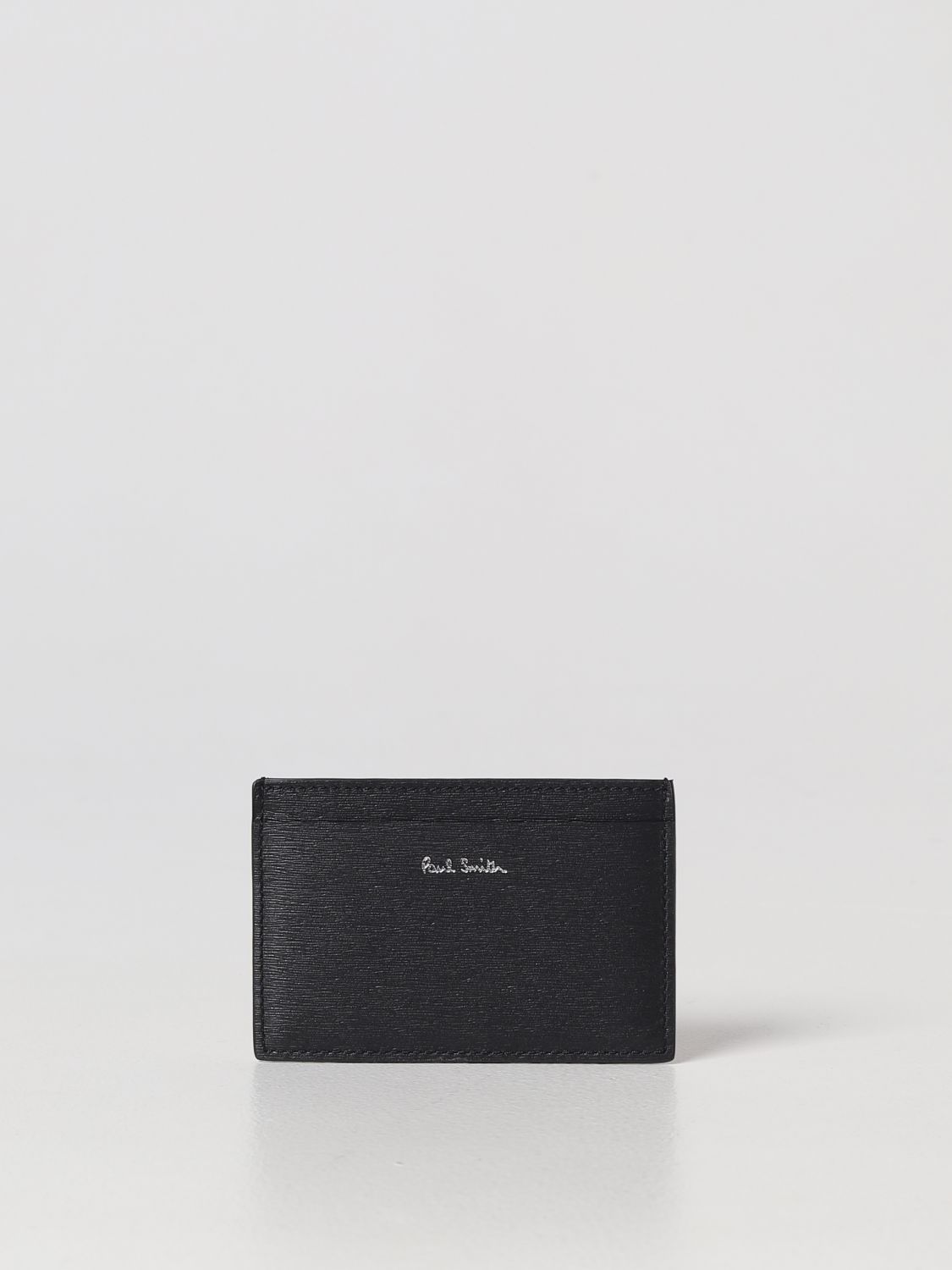 Paul Smith Credit Card Holder With Logo In Black