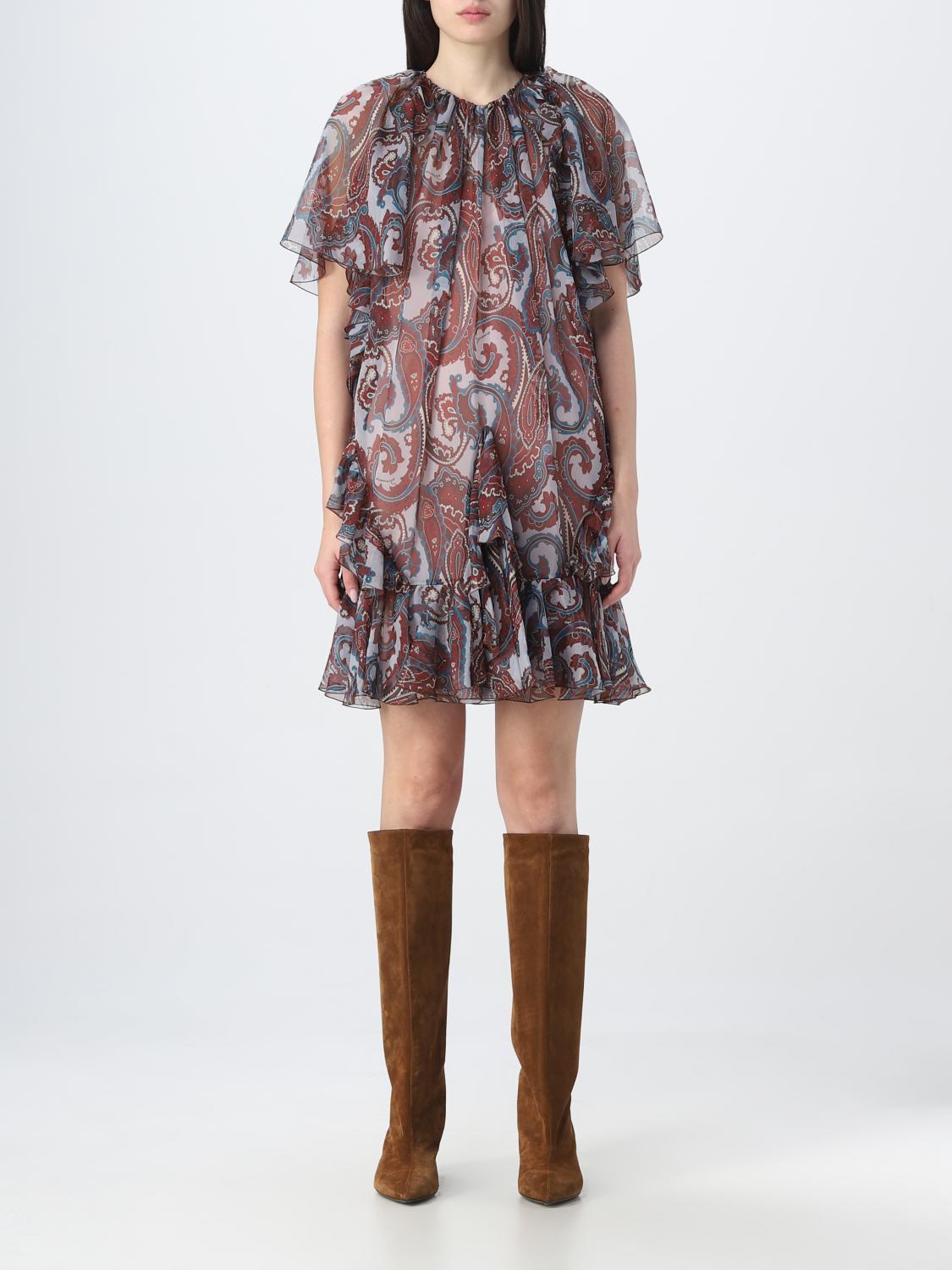 Abito Dsquared2: Abito Dsquared2 in tessuto stretch fantasia 1