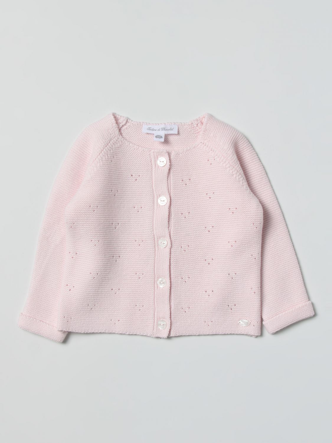 TARTINE ET CHOCOLAT: sweater for baby - Pink | Tartine Et Chocolat ...