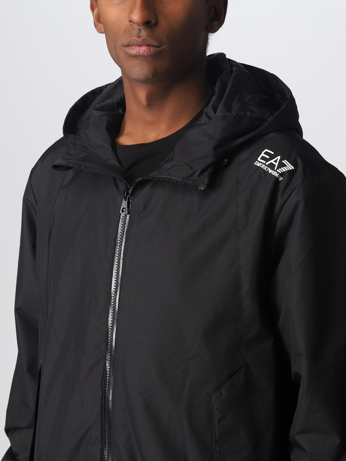 EA7: jacket for man - Black | Ea7 jacket 6LPB08PM27Z online on GIGLIO.COM