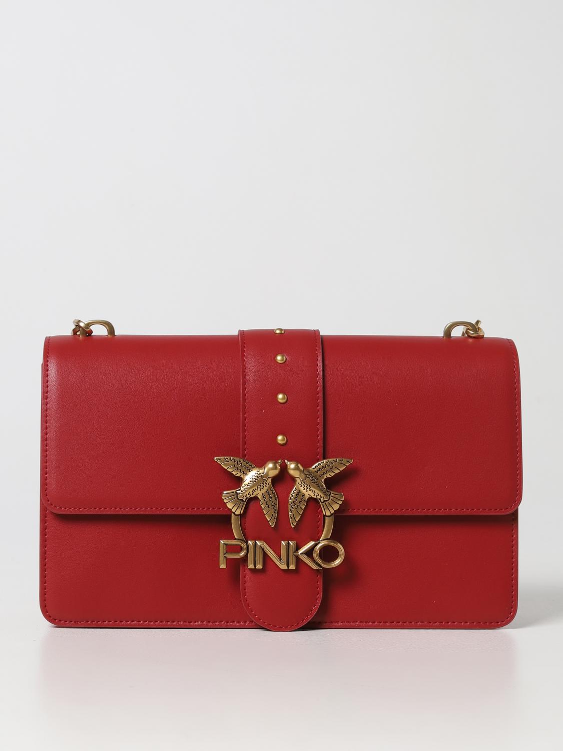 PINKO handbag for woman Red Pinko handbag 1P22TUY5H7 online at
