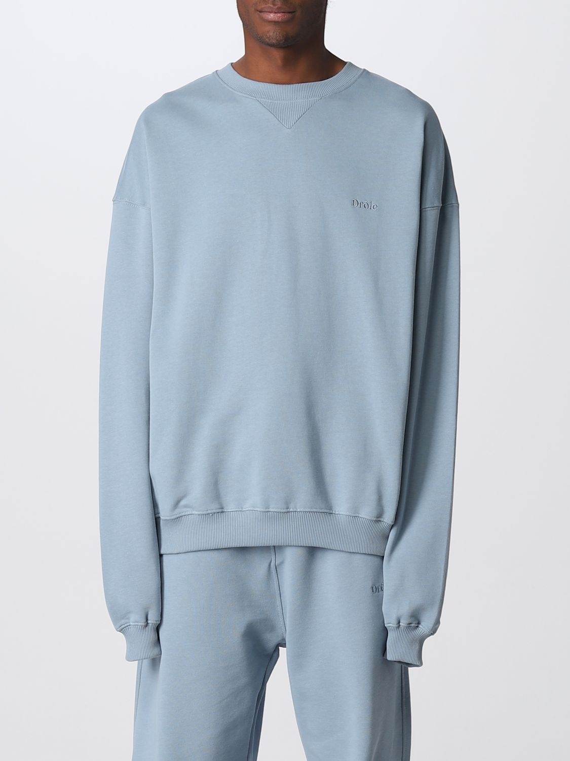 DROLE DE MONSIEUR: sweatshirt for man - Blue | Drole De Monsieur ...