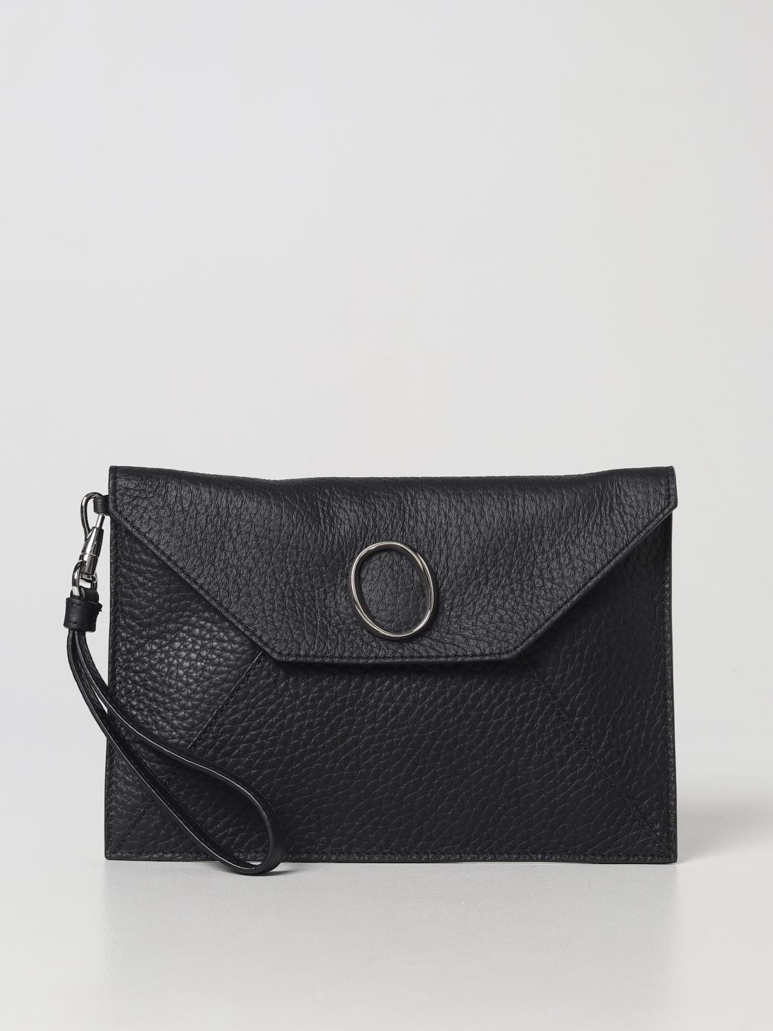 ORCIANI: clutch for woman - Black | Orciani clutch SD0177SOFT online on ...