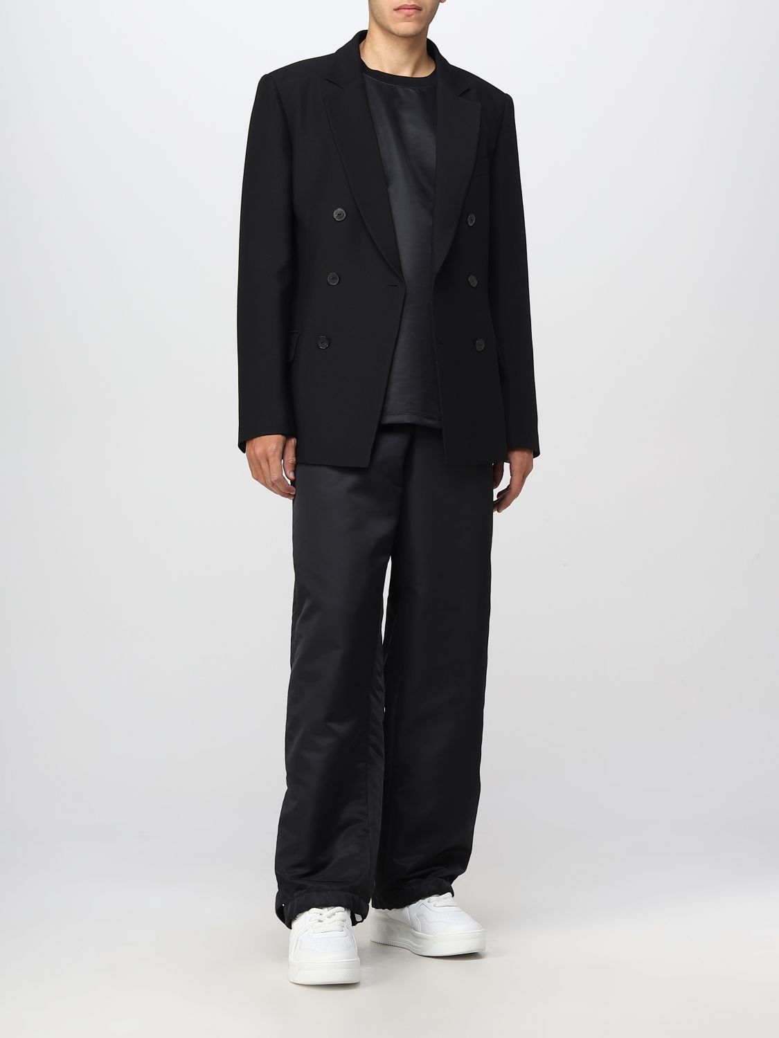 VALENTINO: blazer for man - Black | Valentino blazer 1V0CEE258U1 online ...