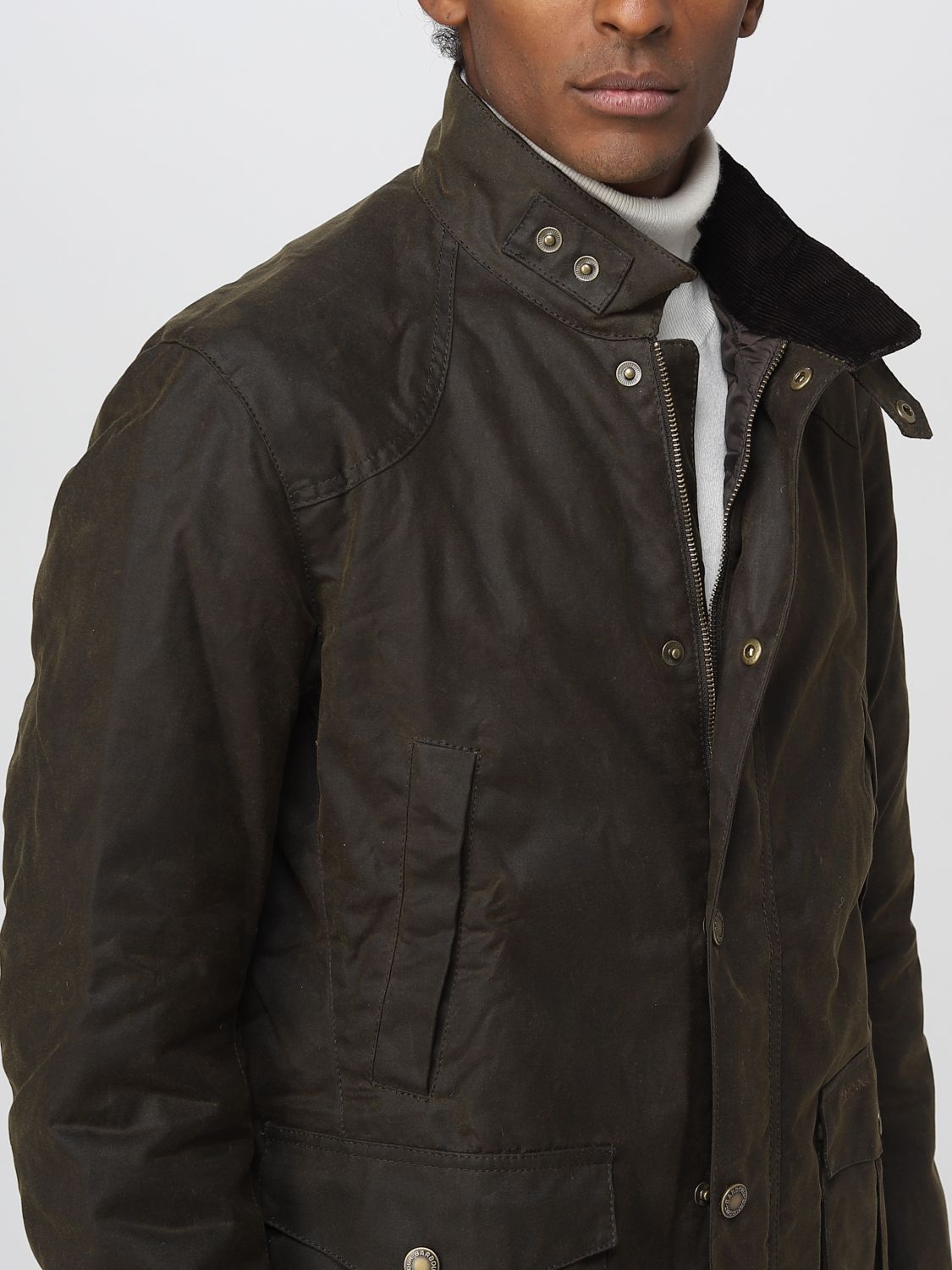 Octrooi thema In hoeveelheid BARBOUR: jacket for man - Olive | Barbour jacket MWX1082 online on  GIGLIO.COM