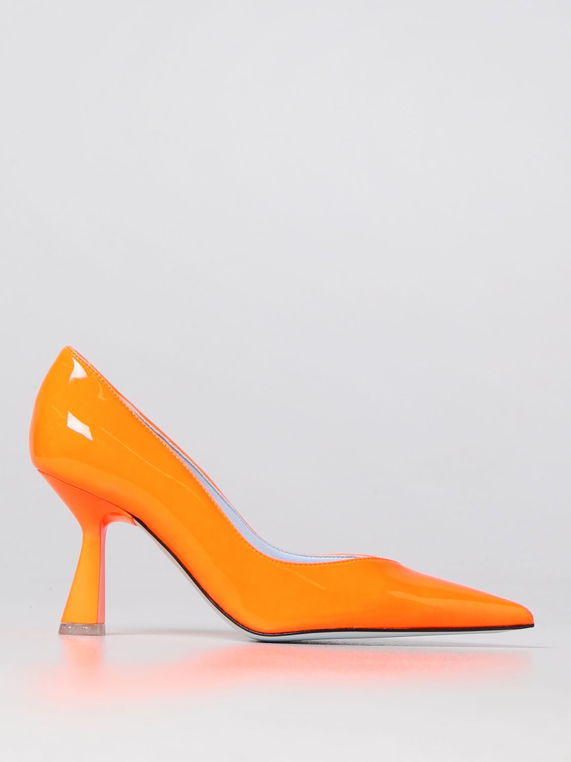 Chiara Ferragni High Heel Shoes Woman Color Orange | ModeSens