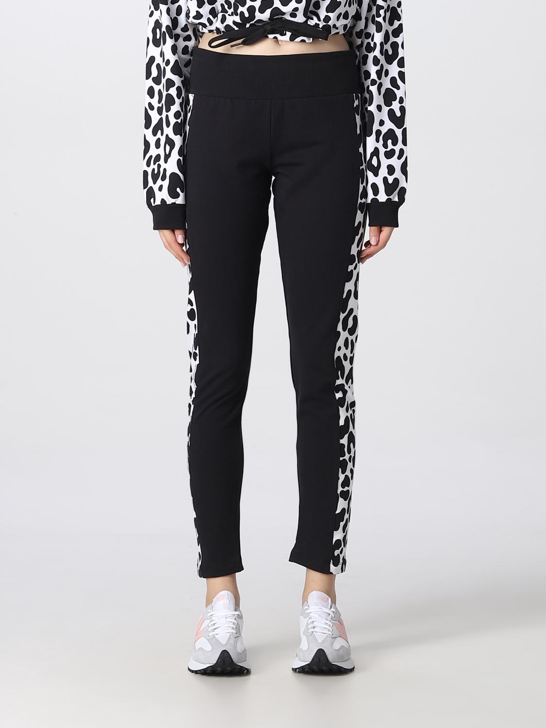 Pantalon En Velours Côtelé Beige Moschino - Patch Teddy Bear, Taille élastique, 97% Coton