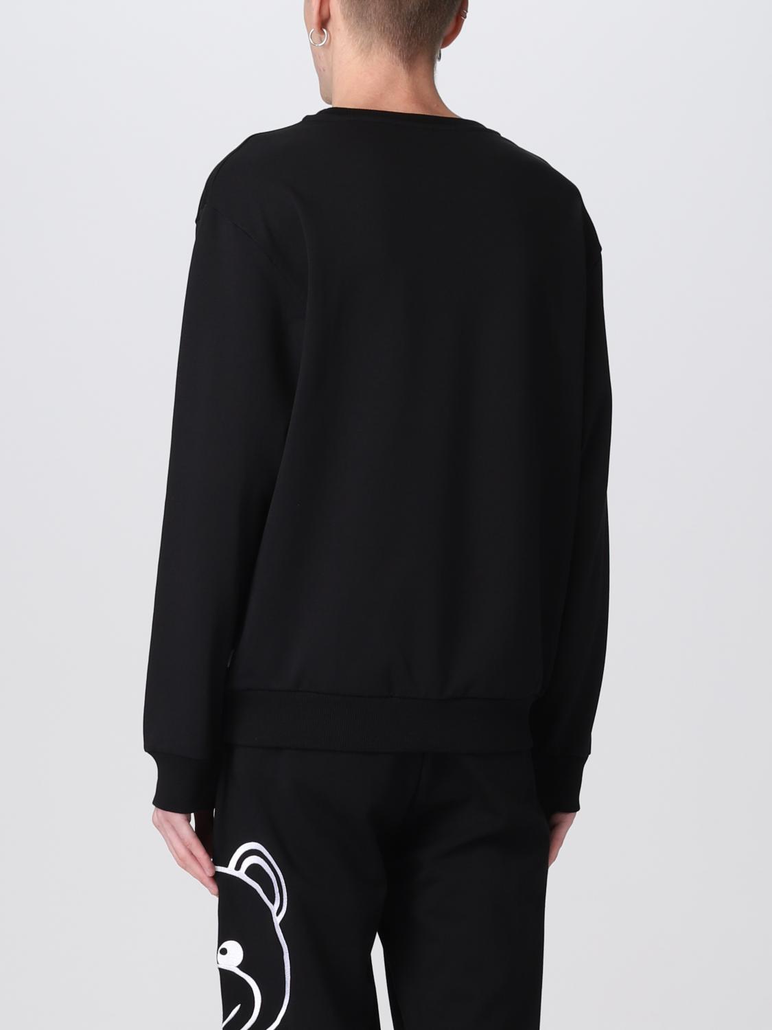 Felpa Moschino Underwear: Felpa Moschino Underwear con teddy nero 3