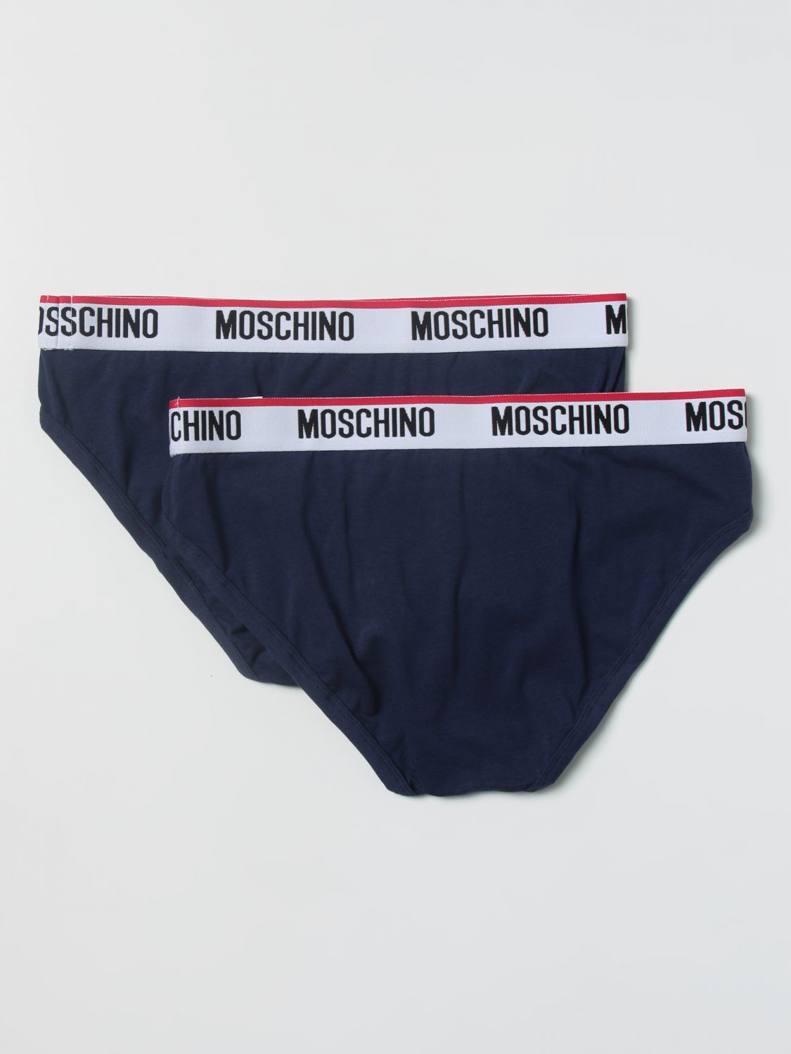 MOSCHINO UNDERWEAR: interior para hombre, Azul Marino | Ropa Interior Moschino Underwear A47388119 en línea en GIGLIO.COM