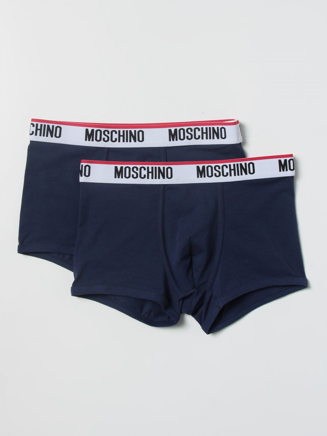 MOSCHINO UNDERWEAR: Ropa interior para hombre, Azul Marino | Ropa Interior Moschino Underwear línea
