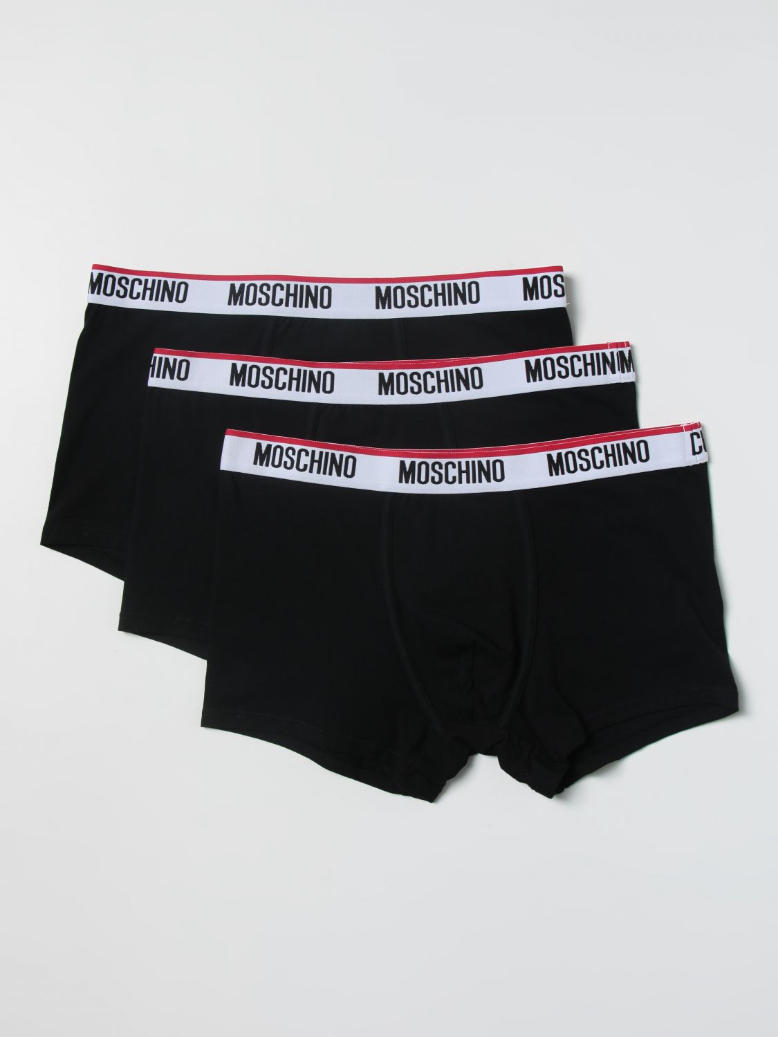 MOSCHINO UNDERWEAR: Ropa interior para hombre, Negro 1 | Ropa Interior  Moschino Underwear A47065670 en línea en 
