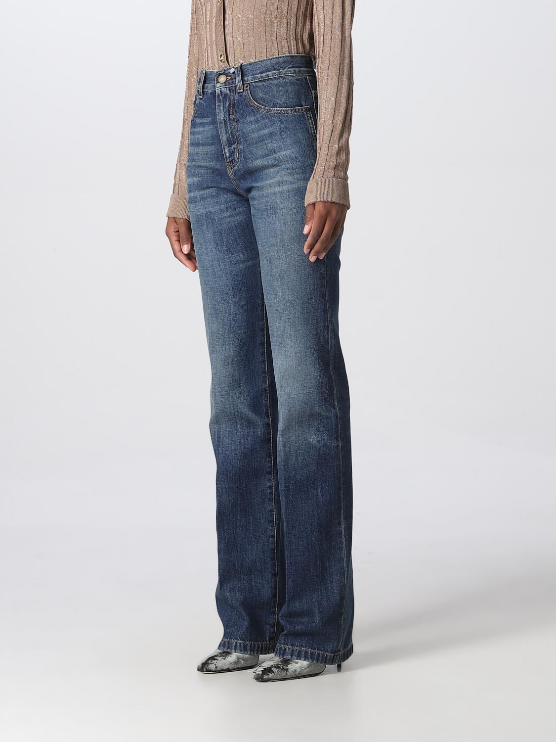 Джинсы Saint Laurent: Джинсы Saint Laurent для нее синий 4