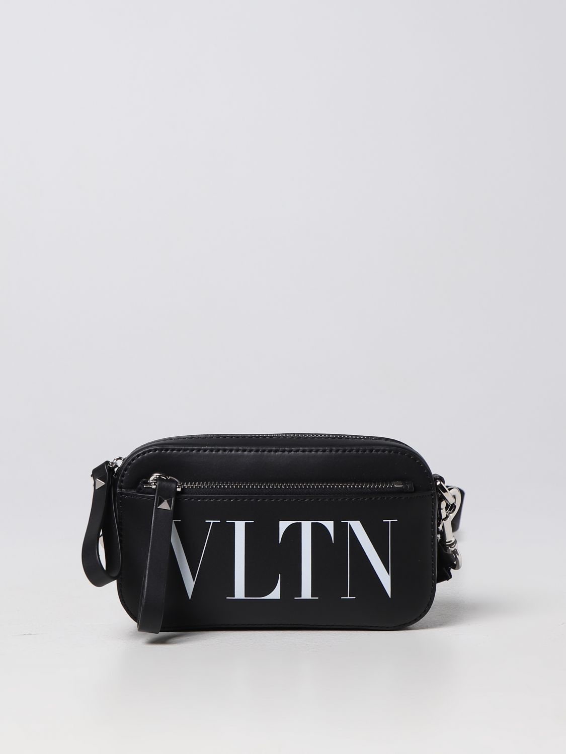Valentino Garavani Small VLTN Messenger Bag - Black for Men