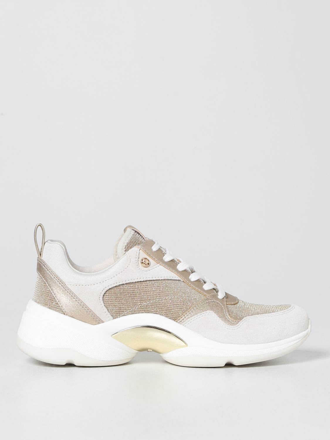 MICHAEL KORS: sneakers for woman - Gold | Michael Kors sneakers 43F2ORFS7D  online on 