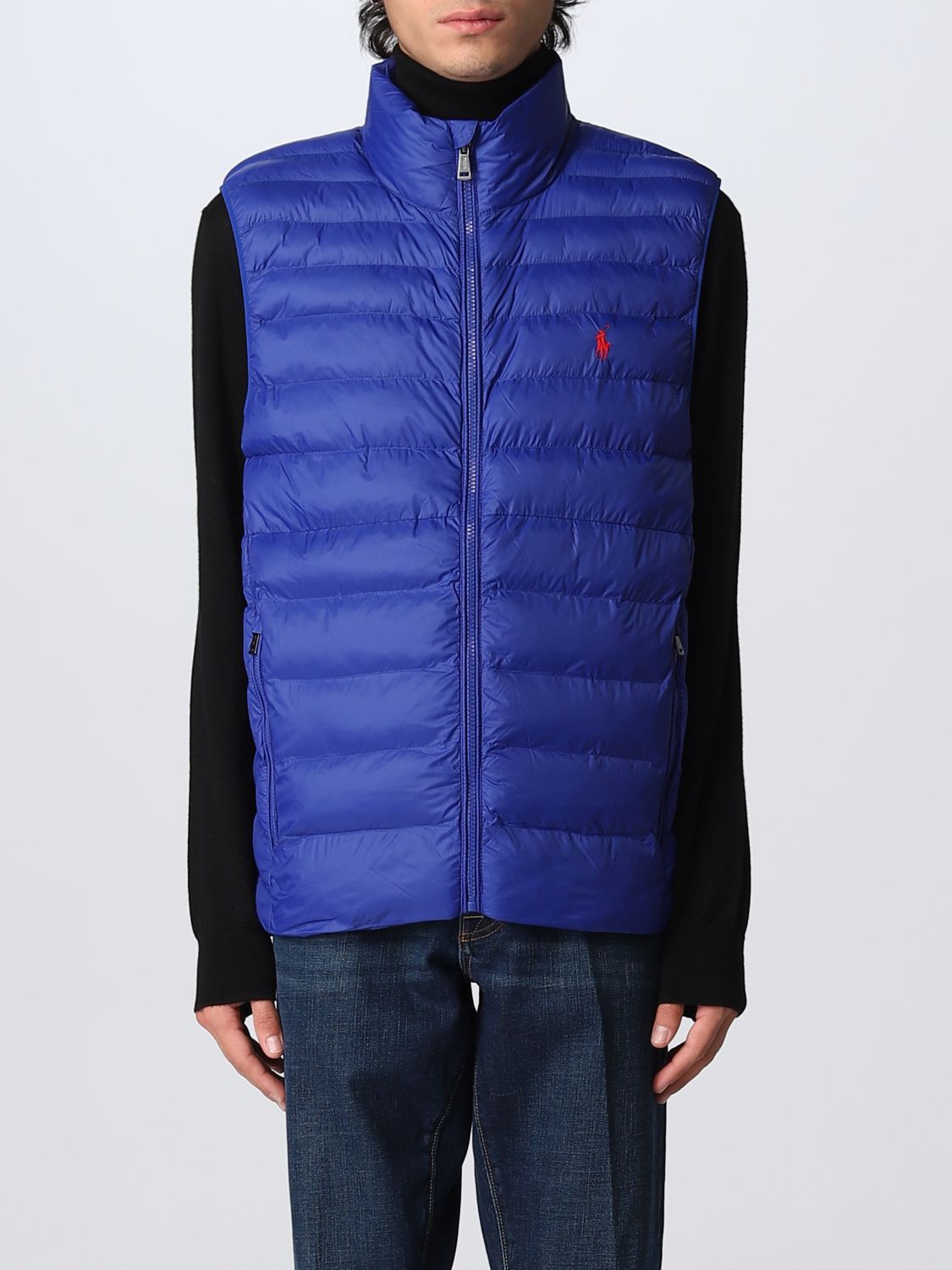 Polo Ralph Lauren Outlet: suit vest for man - Blue | Polo Ralph Lauren suit  vest 710810898 online on 