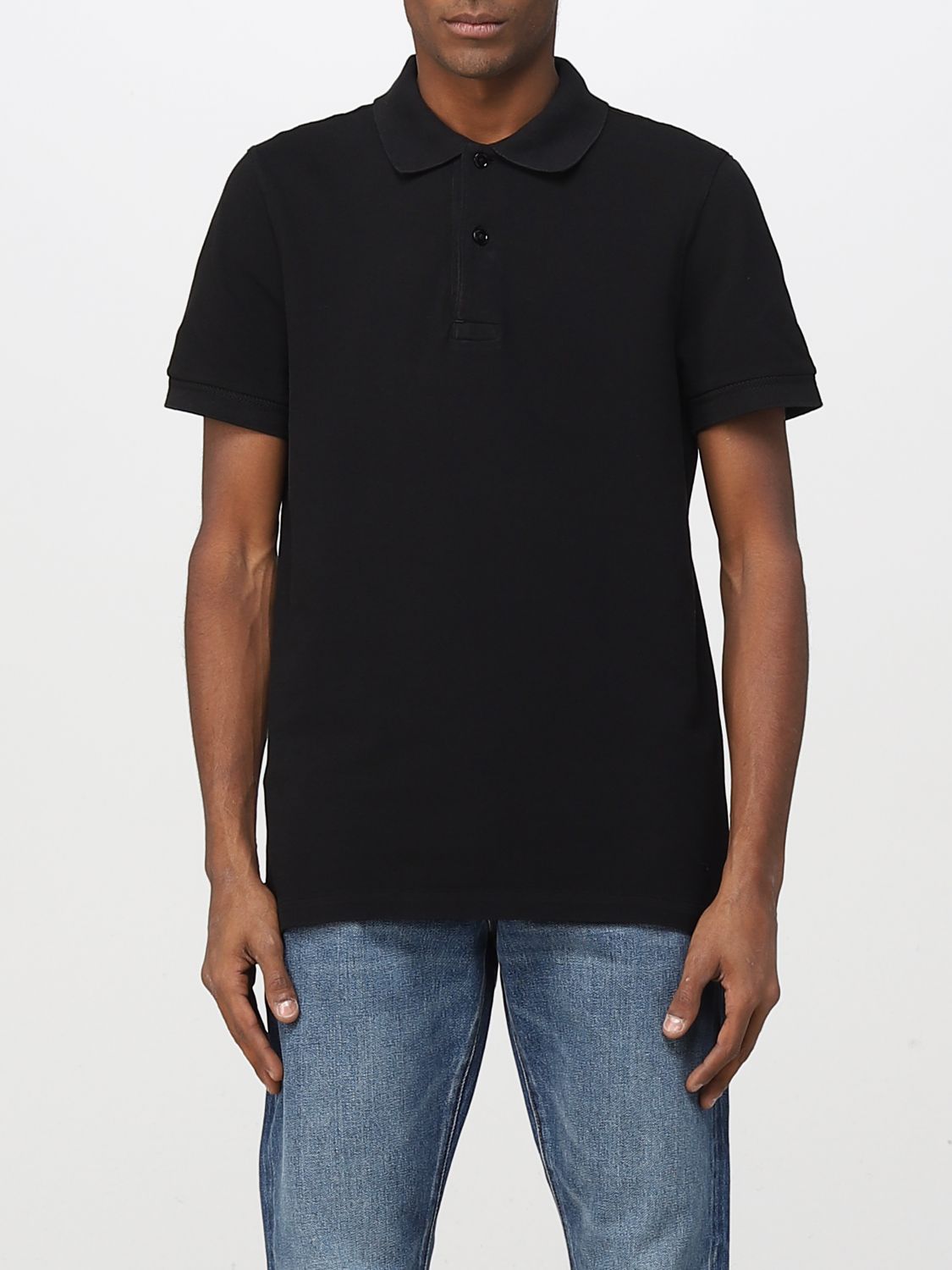 TOM FORD: polo shirt for man - Black | Tom Ford polo shirt TFJ982BA266 ...