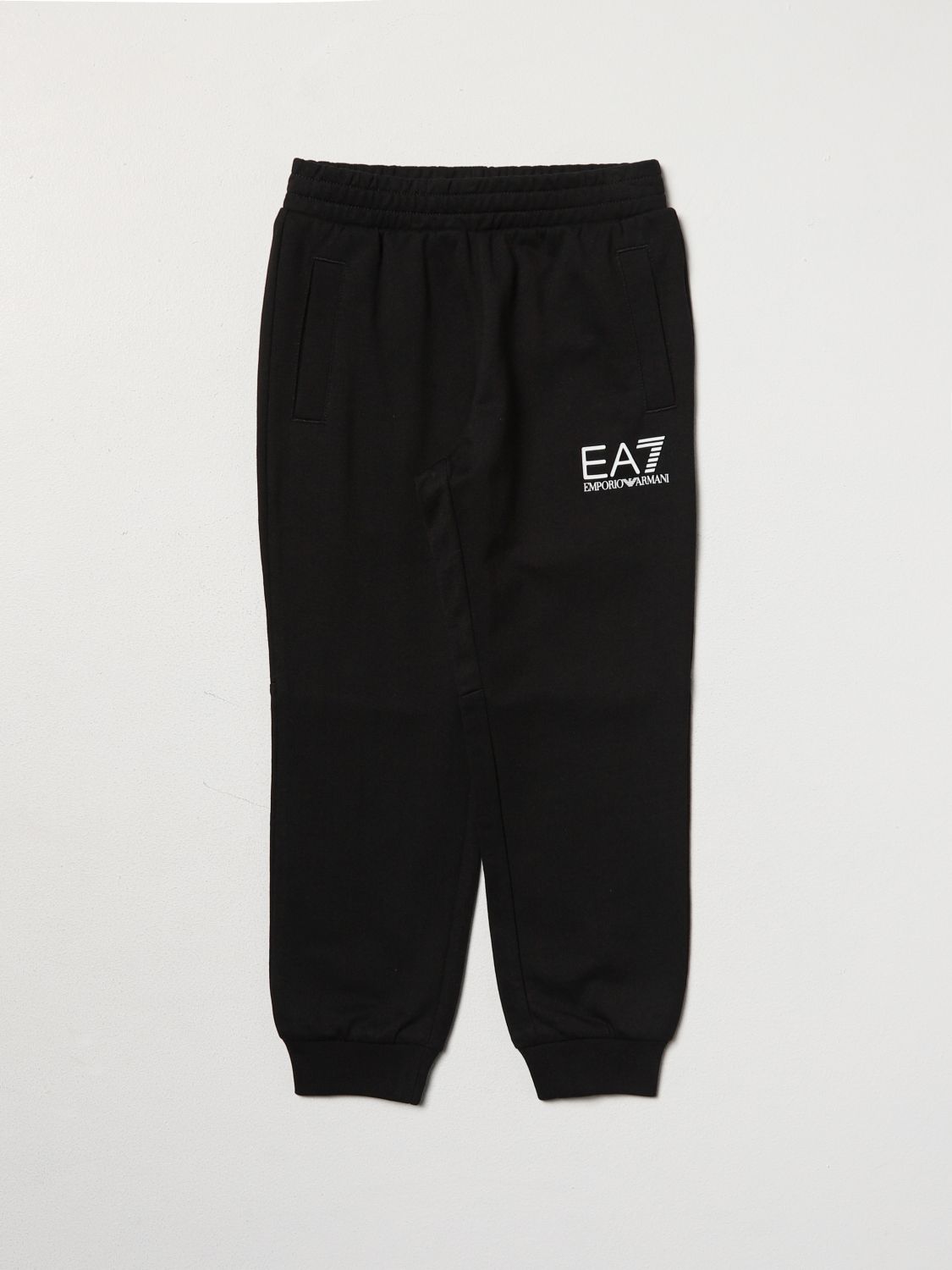 Ea7 Trousers  Kids In Black