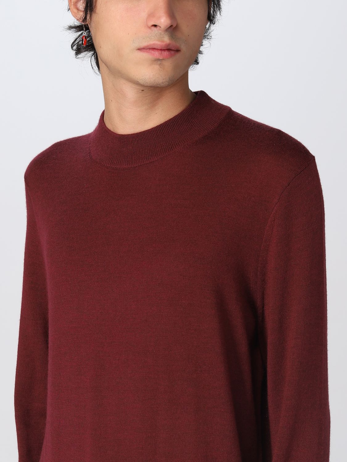 MICHAEL KORS: sweater for man - Wine | Michael Kors sweater CF2604G2DG  online on 