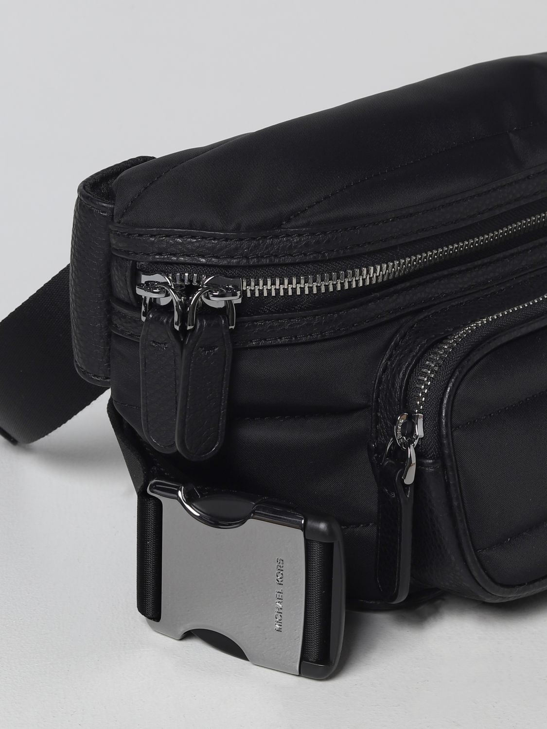 Michael Kors Outlet: belt bag for man - Black | Michael Kors belt bag  33F2LBKY9B online on 