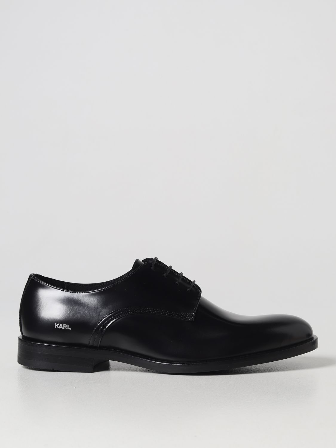 Depressie plotseling Conform KARL LAGERFELD: brogue shoes for man - Black | Karl Lagerfeld brogue shoes  KL12224 online on GIGLIO.COM