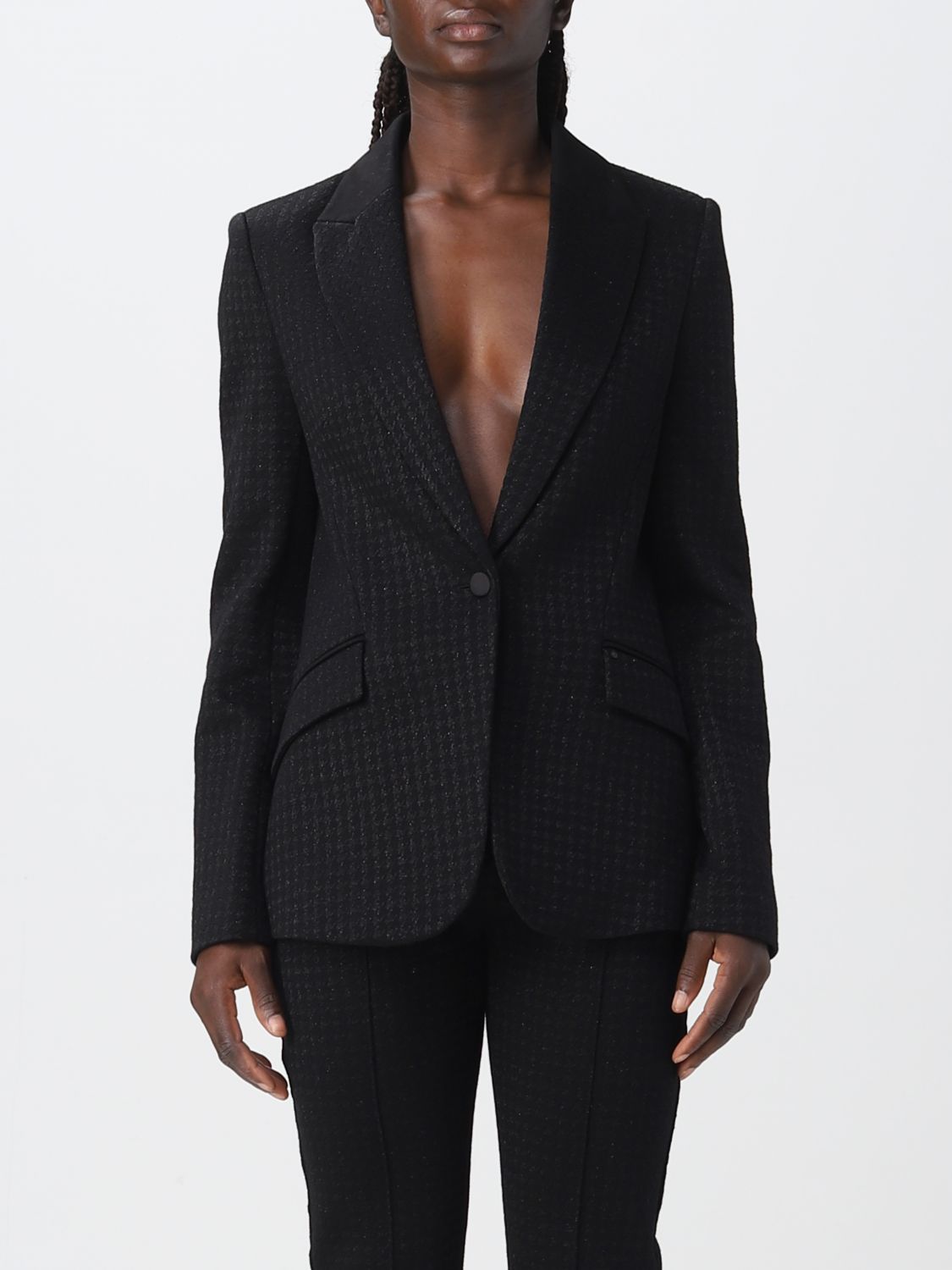 Een nacht Terzijde verhaal Karl Lagerfeld Outlet: blazer for woman - Black | Karl Lagerfeld blazer  226W1400 online on GIGLIO.COM
