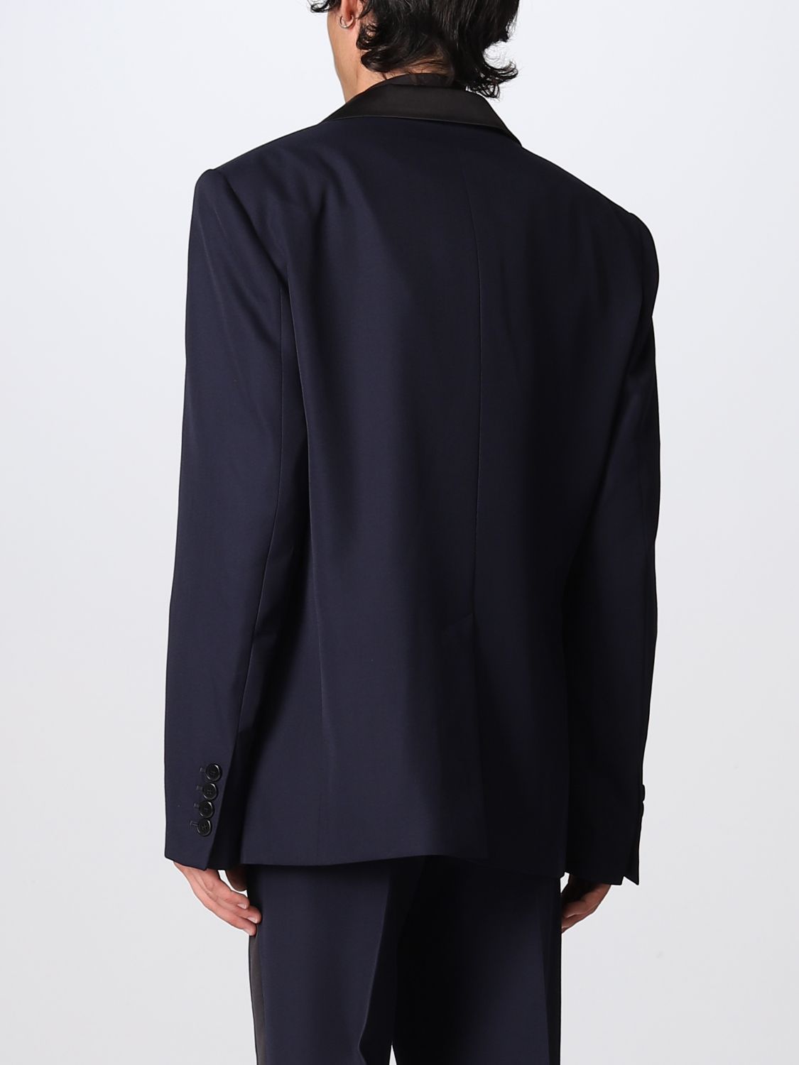 KARL LAGERFELD: blazer for man - Blue | Karl Lagerfeld blazer ...