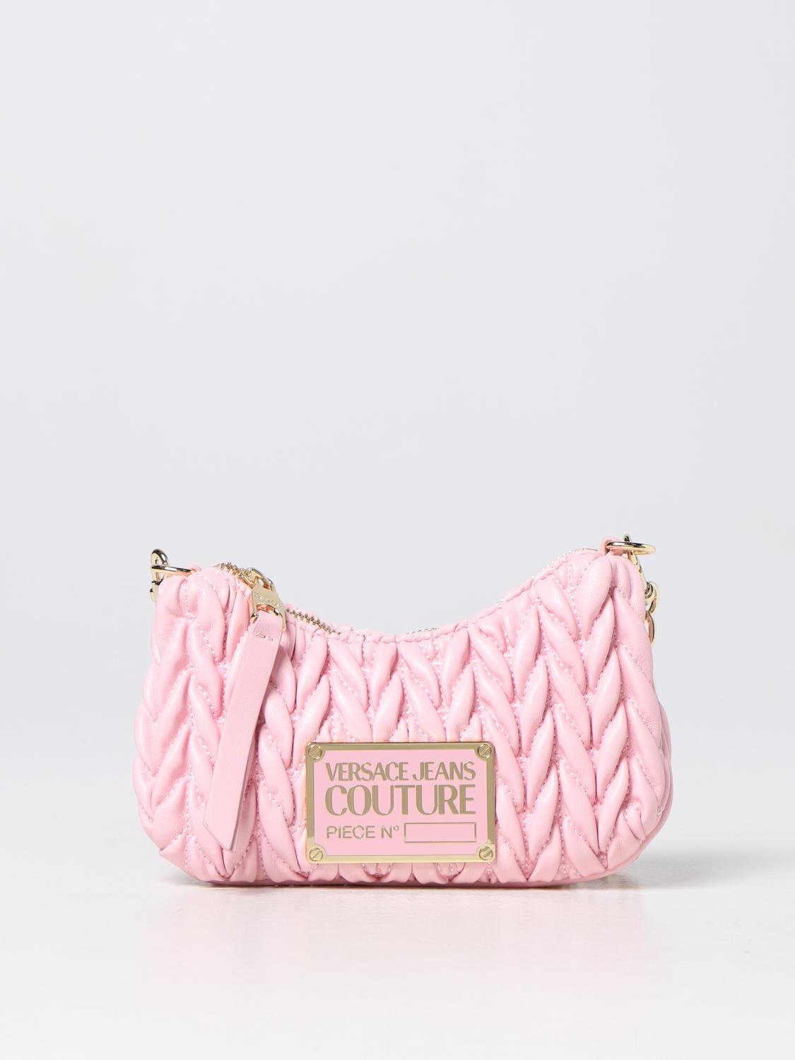 versace jeans pink bag