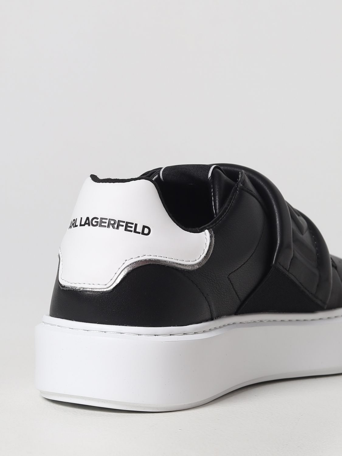 reaction credit Product KARL LAGERFELD: sneakers for man - Black | Karl Lagerfeld sneakers KL52237  online on GIGLIO.COM