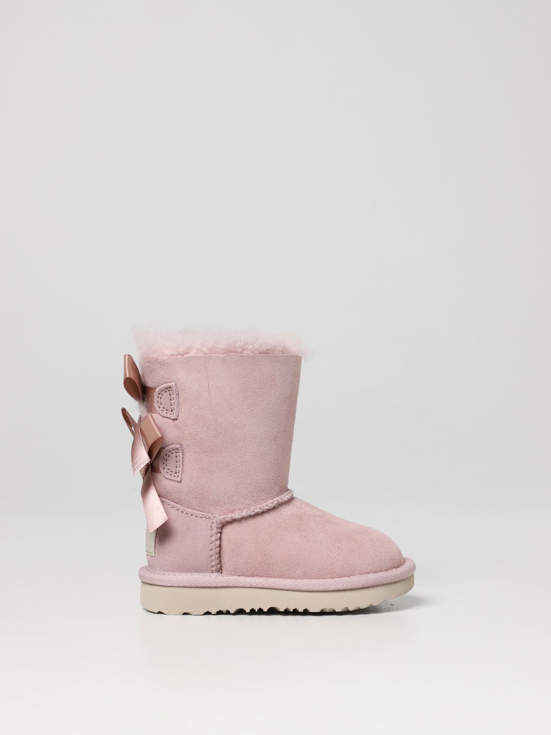 Scarpe Ugg: Stivaletto Bailey Bow II Ugg in suede rosa 1