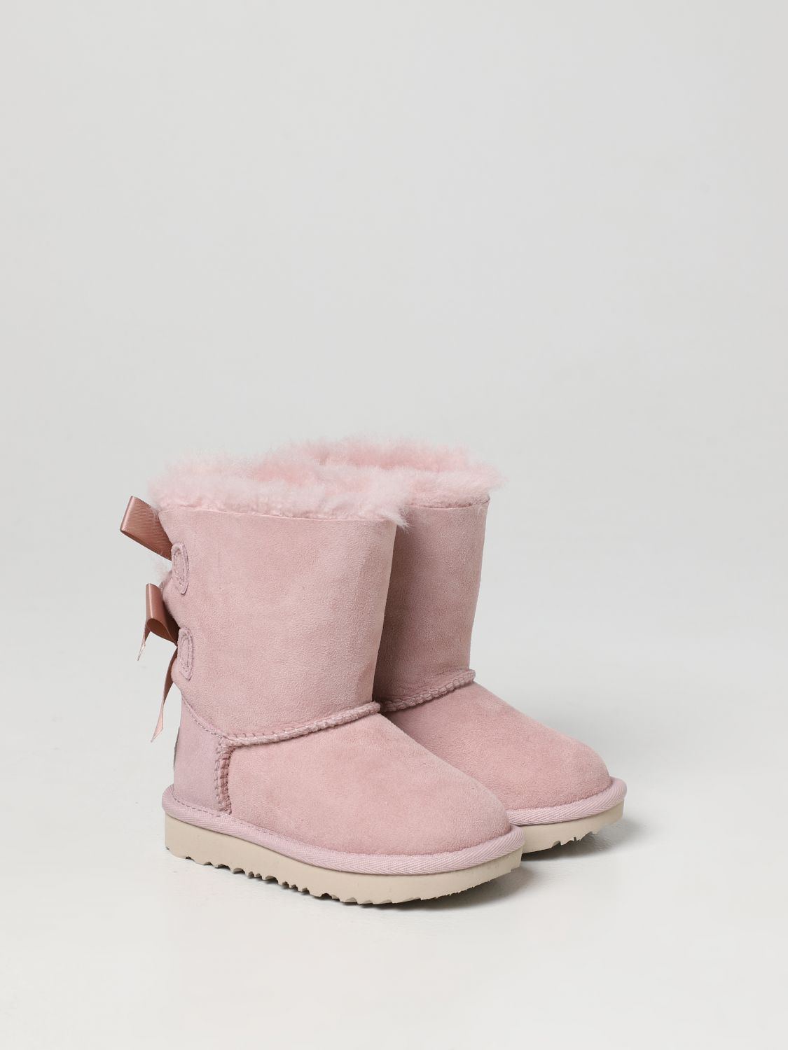 Scarpe Ugg: Stivaletto Bailey Bow II Ugg in suede rosa 2