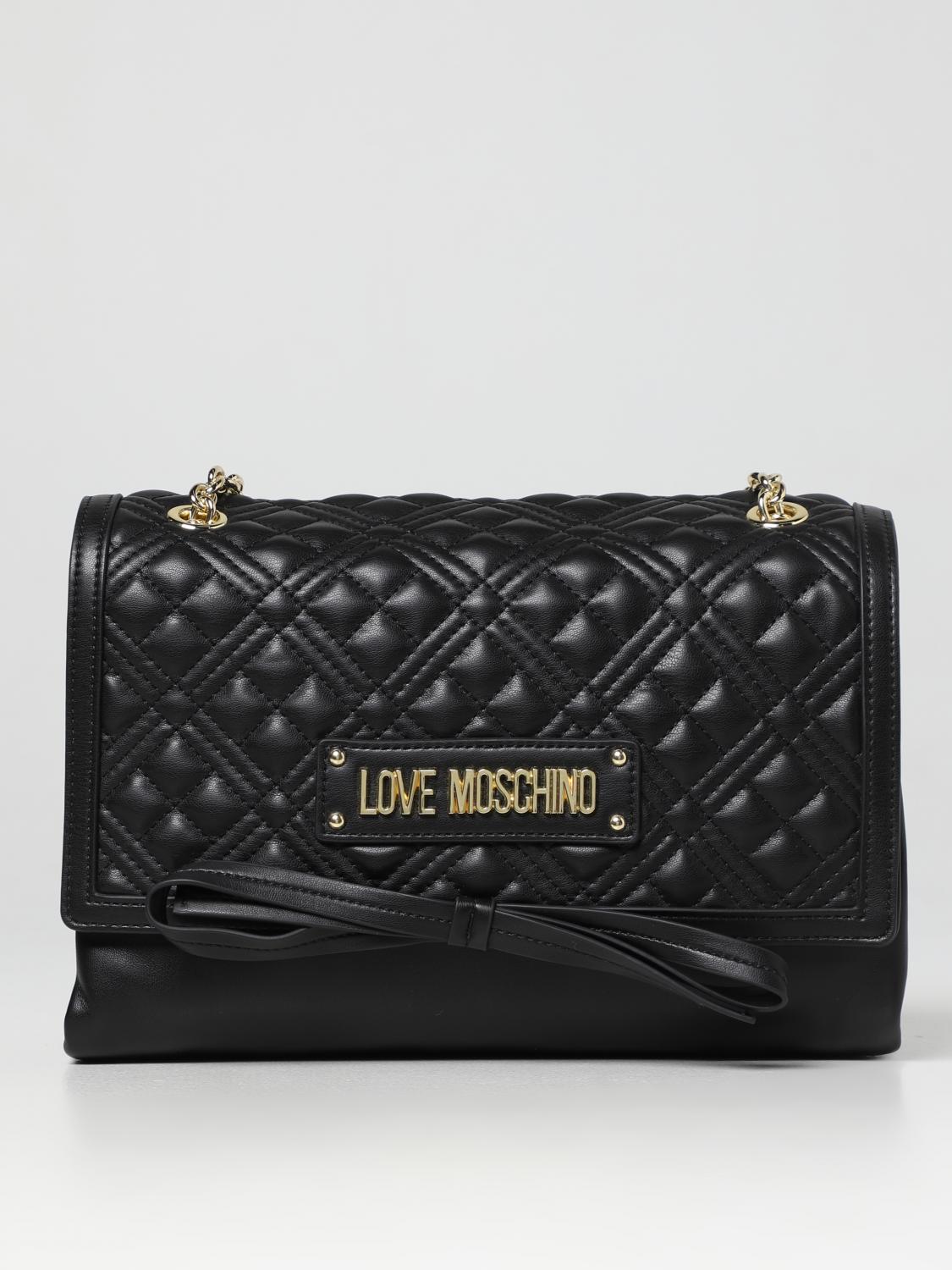 LOVE MOSCHINO crossbody bags for woman Black Love Moschino