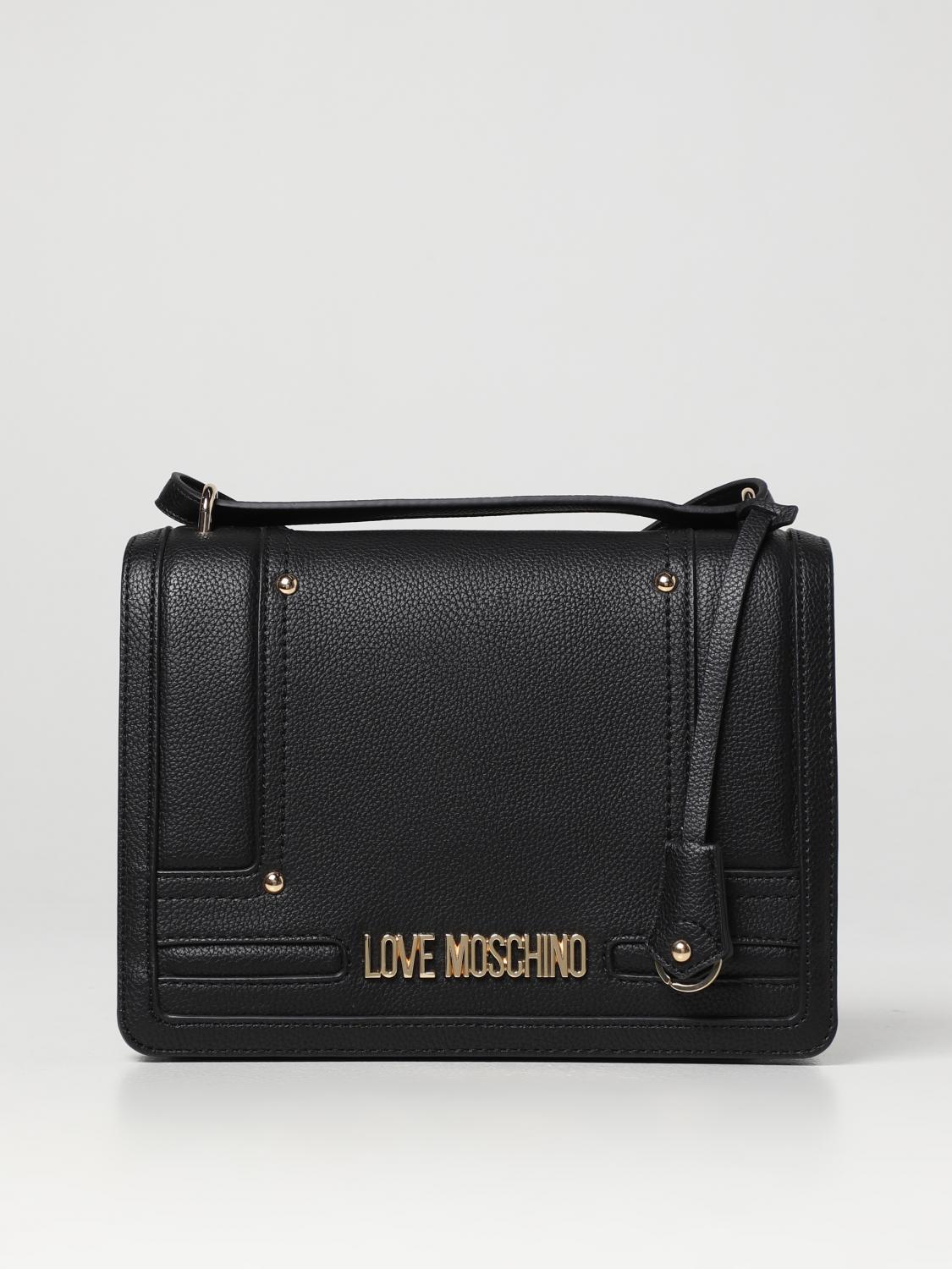 LOVE MOSCHINO crossbody bags for woman Black Love Moschino