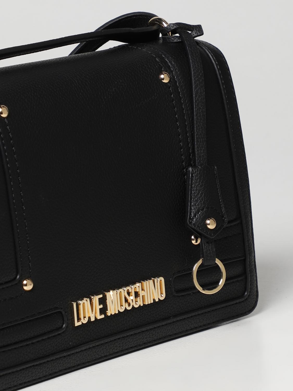 LOVE MOSCHINO crossbody bags for woman Black Love Moschino