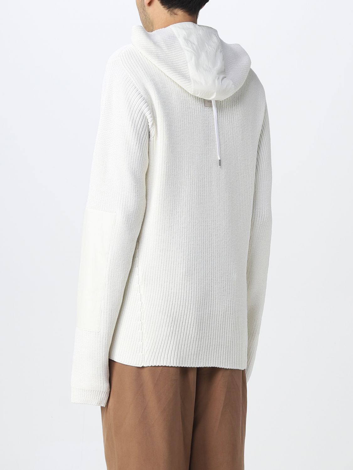 PREMIATA: cardigan for man - White | Premiata cardigan PR44YALA online ...
