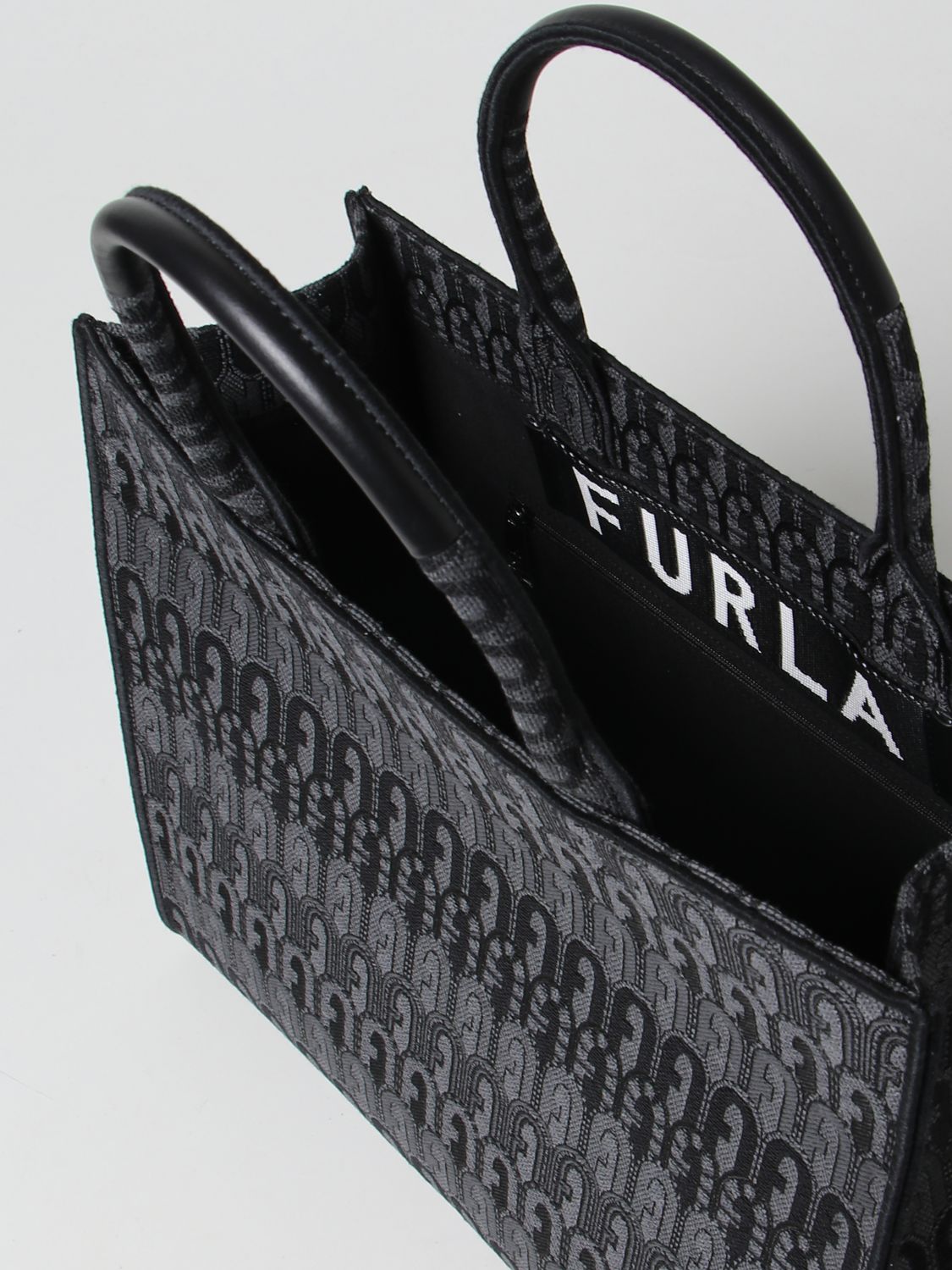 Furla Opportunity - Tote bag for Woman - Black - WB00255A0459-GREIGE