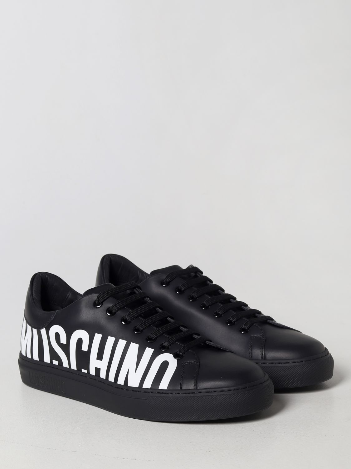 MOSCHINO COUTURE: sneakers for man - Black | Moschino Couture sneakers ...