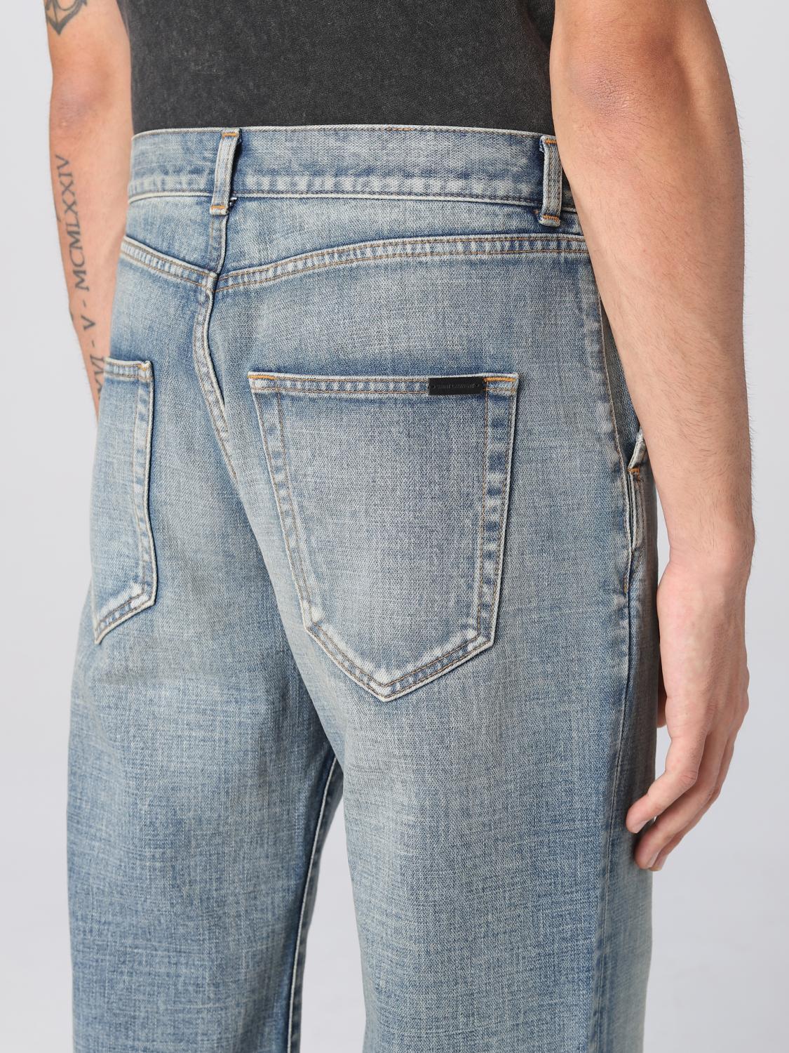 Light Blue Monogram Denim Cargo Pants – ludovic de saint sernin