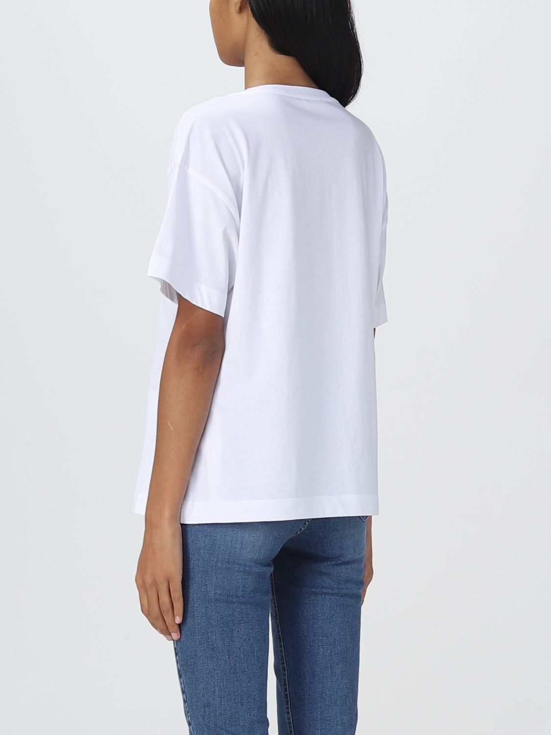 LIU JO: t-shirt for woman - White | Liu Jo t-shirt WF2291J5923 online ...