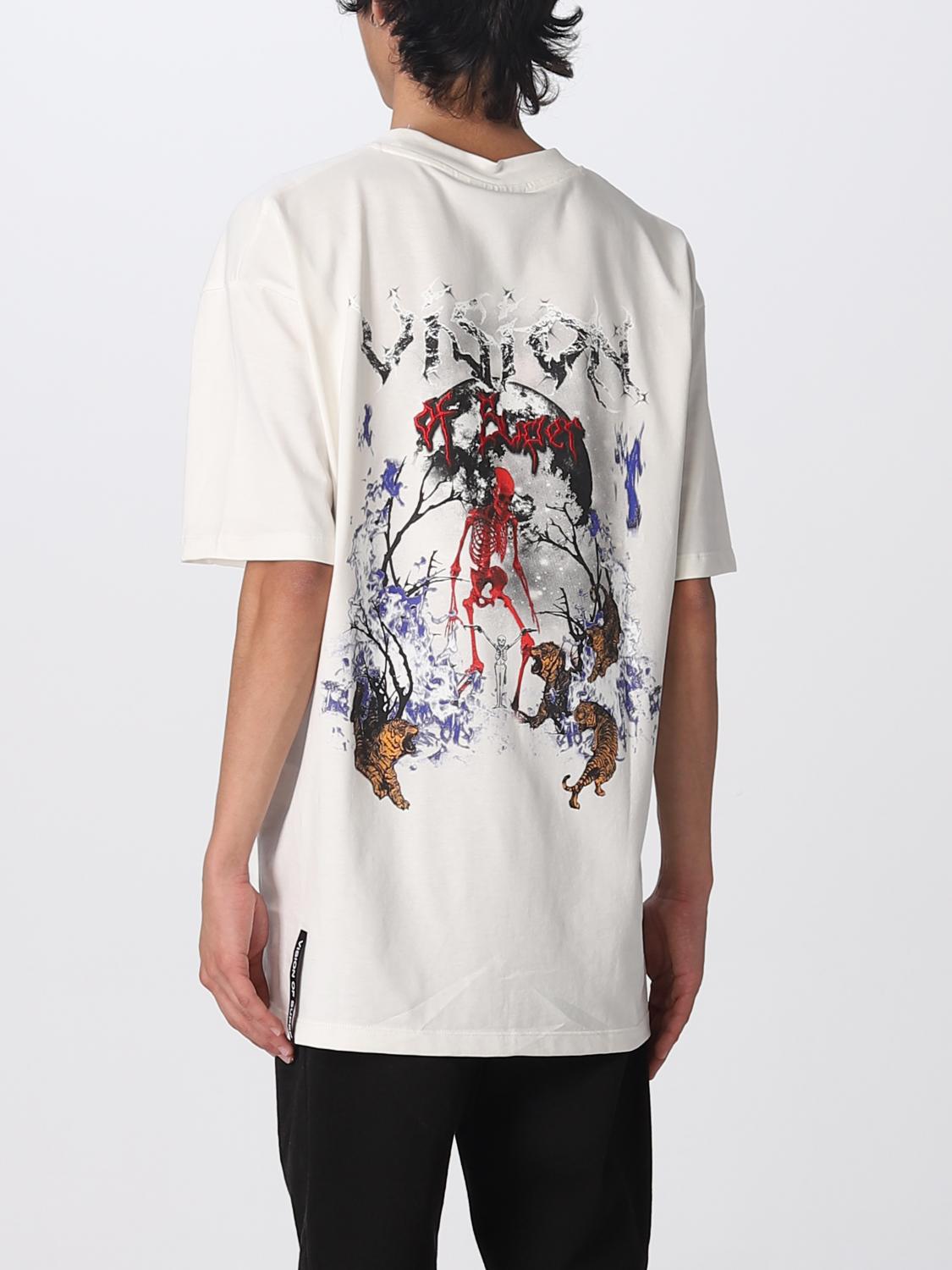 VISION OF SUPER tshirt for man White Vision Of Super tshirt