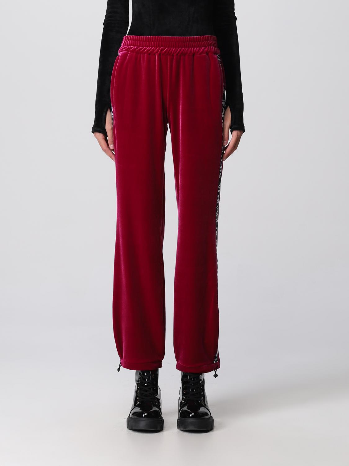 VERSACE JEANS COUTURE pants for woman Violet Versace Jeans Couture