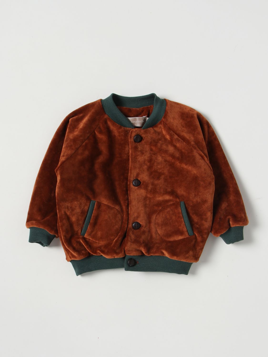 Jacket Kids color Camel - La Stupenderia - Modalova