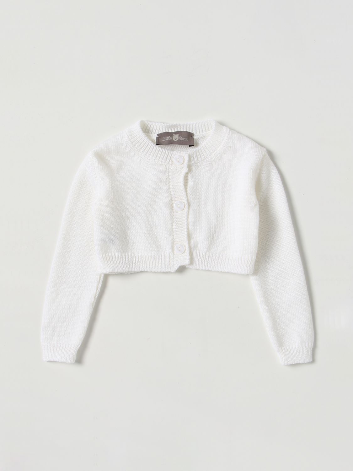 LITTLE BEAR: sweater for baby - Ivory | Little Bear sweater 5143 online ...