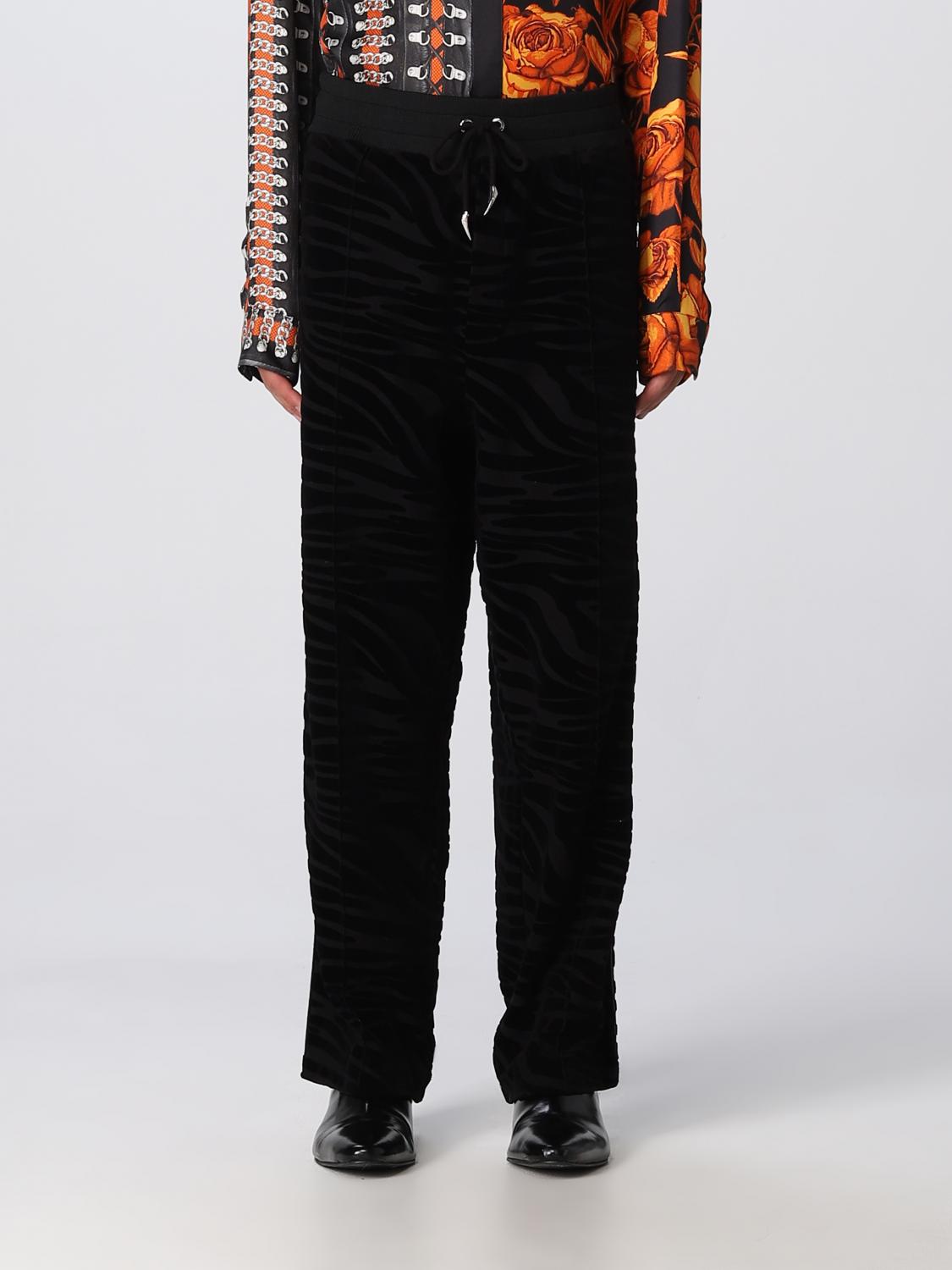 ROBERTO CAVALLI: Pants men - Black | Roberto Cavalli pants PNT25ARW001 ...