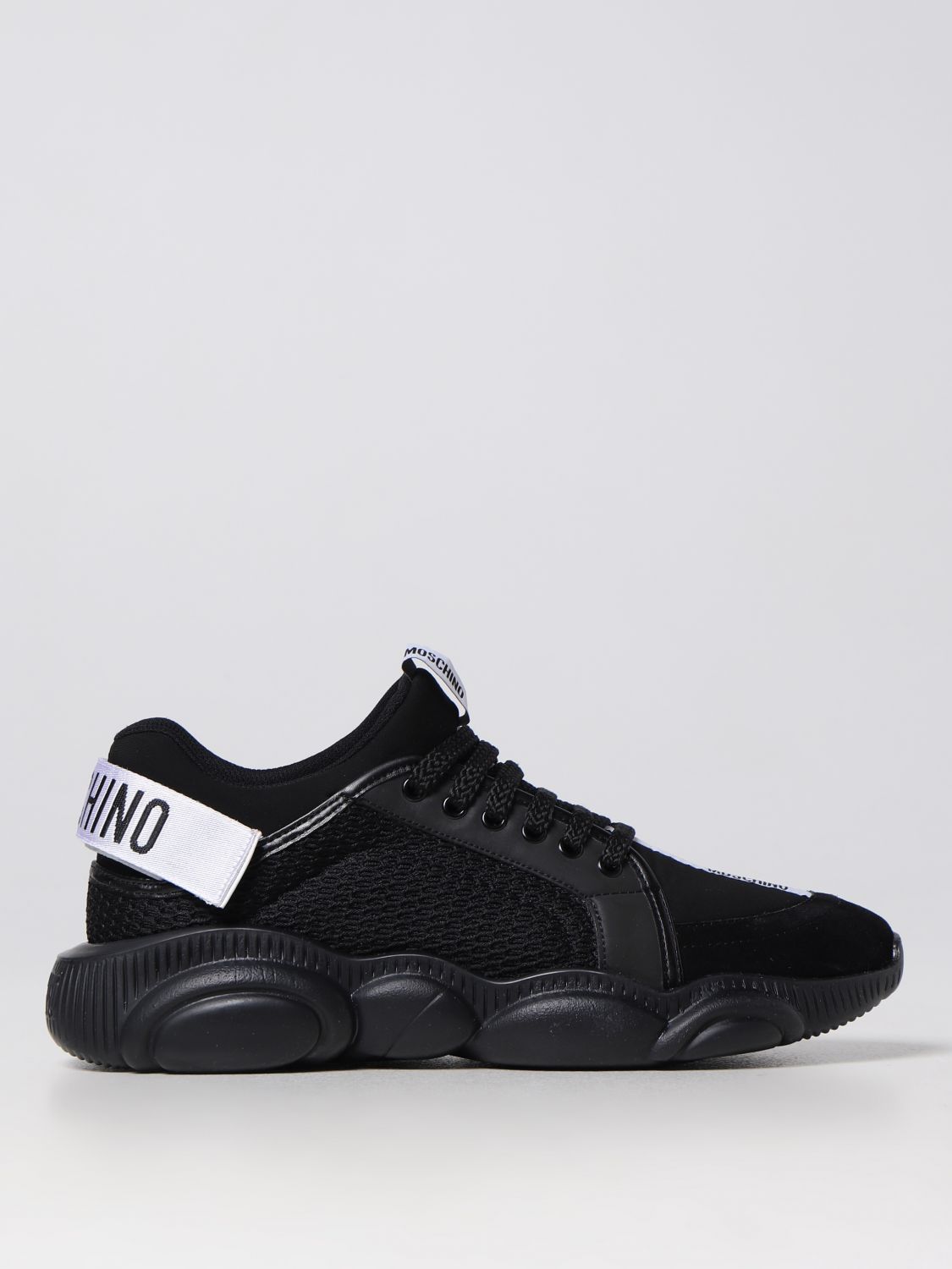 MOSCHINO COUTURE: sneakers for man - Black | Moschino Couture sneakers ...