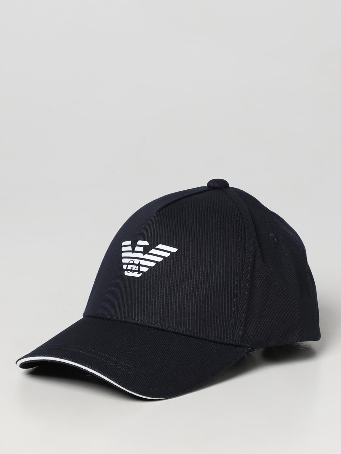Emporio Armani Herren Blau Hat Men Color