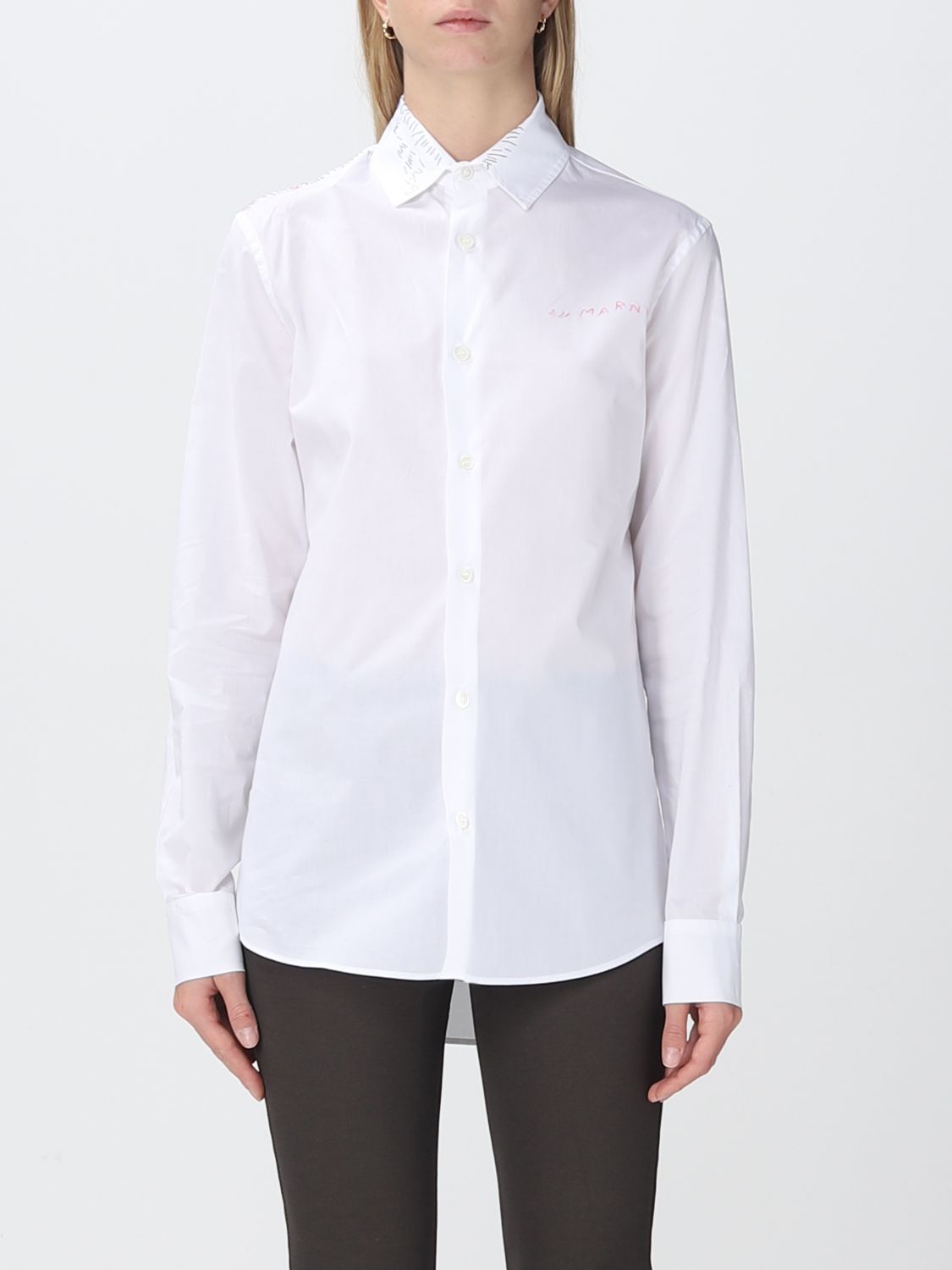 MARNI: shirt for woman - White | Marni shirt CAMA0403S1UTC193 online on  