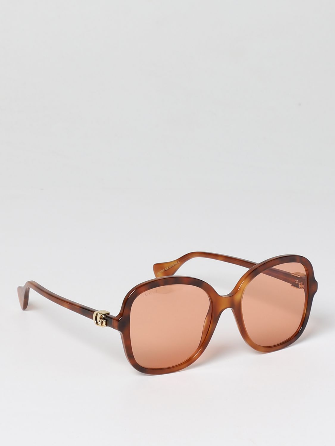 hjem Afvige vokal GUCCI: sunglasses for woman - Brown | Gucci sunglasses GG1178S online on  GIGLIO.COM