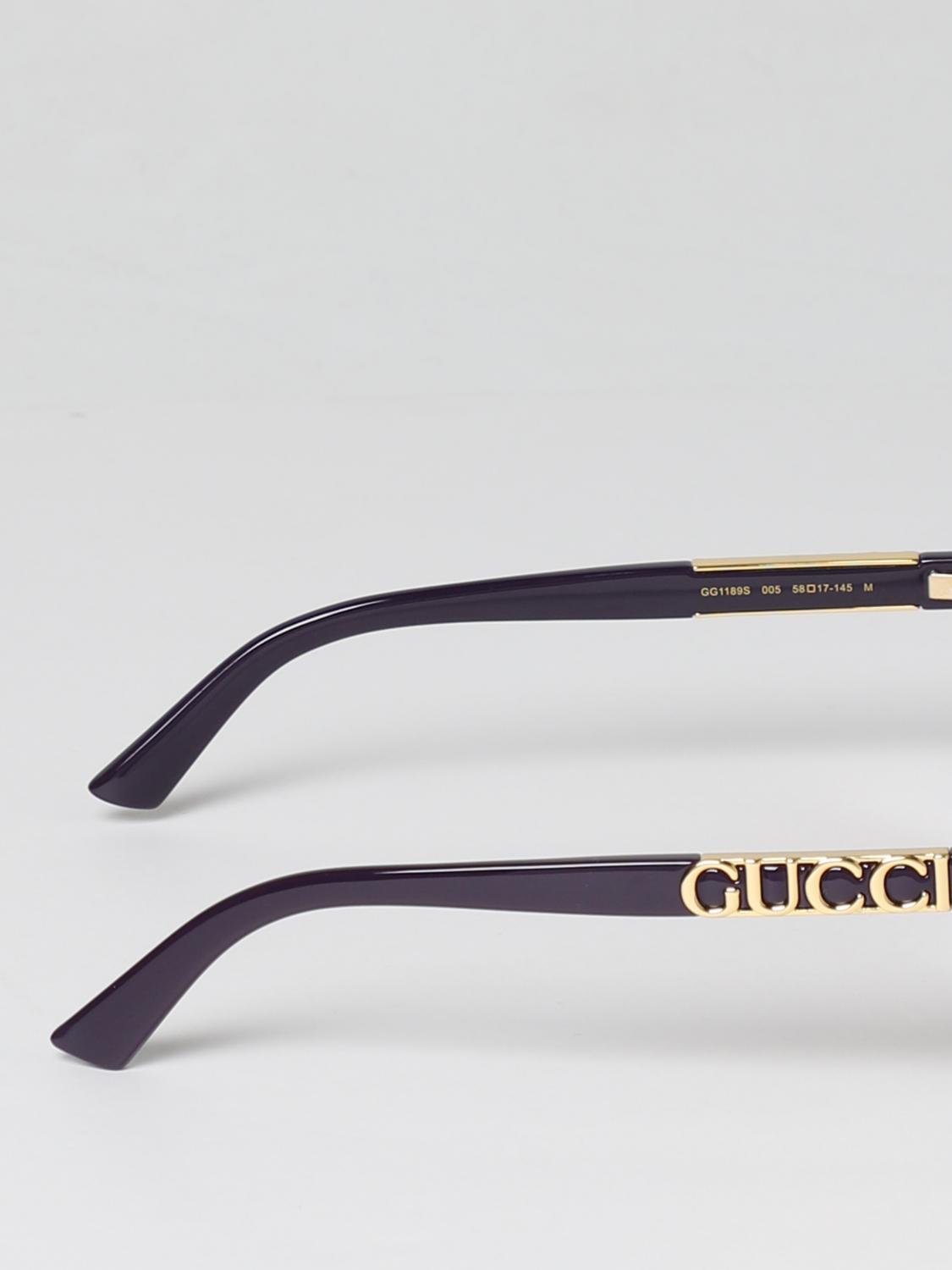 GUCCI glasses for woman Violet Gucci glasses GG1189S online on